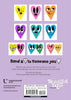 Luv Notes Postcard Book
