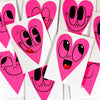 Limited Edition 5" x 7" Heart Paintings (Available in 6 colors!)