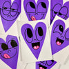 Limited Edition 5" x 7" Heart Paintings (Available in 6 colors!)