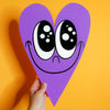 Sweet Heart Cut-Out Painting - 9 COLORS TO CHOOSE FROM!