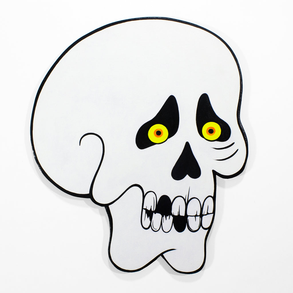 Hand-Painted Skull
