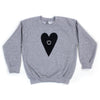 ADULT Heart Sweatshirt (Available in 5 colors!)