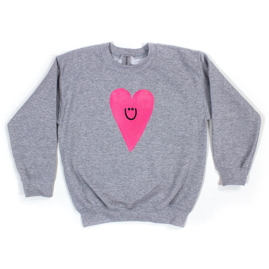 π KID'S Heart Sweatshirt (Available in 5 colors!)