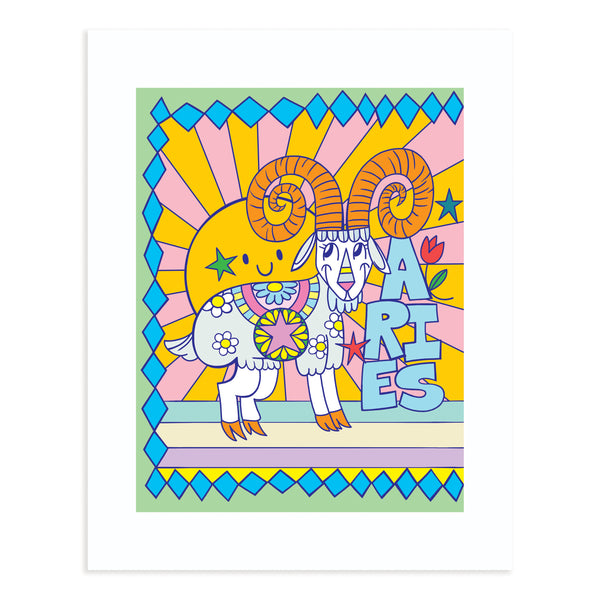 Zodiac Print: Aries