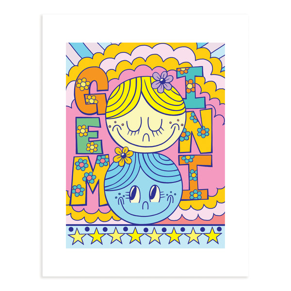 Zodiac Print: Gemini