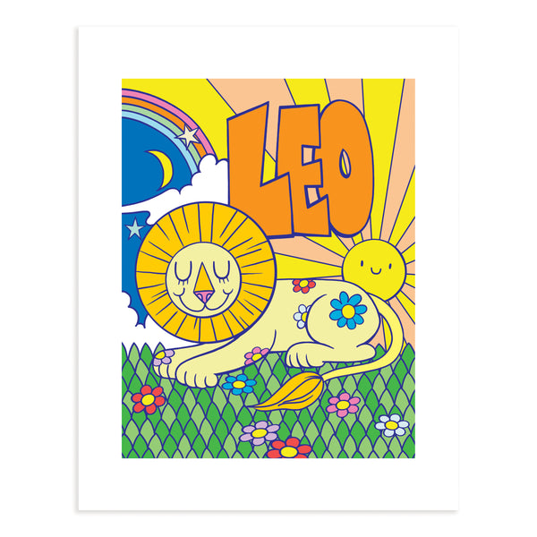 Zodiac Print: Leo