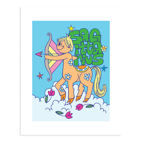 Zodiac Print: Sagittarius