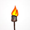 Toastie Campfire Marshmallows Cut-Out Paintings