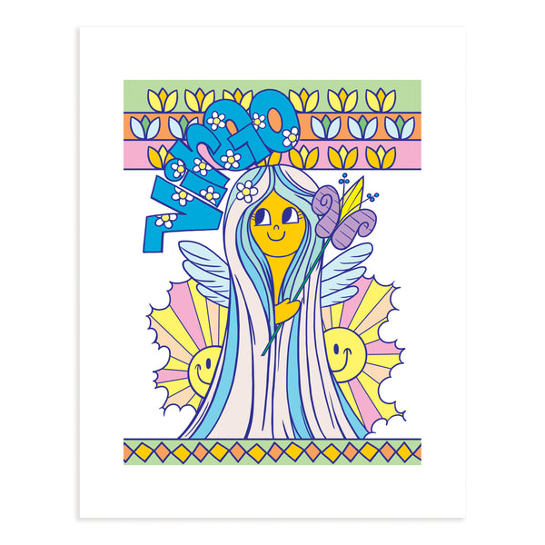 Zodiac Print: Virgo