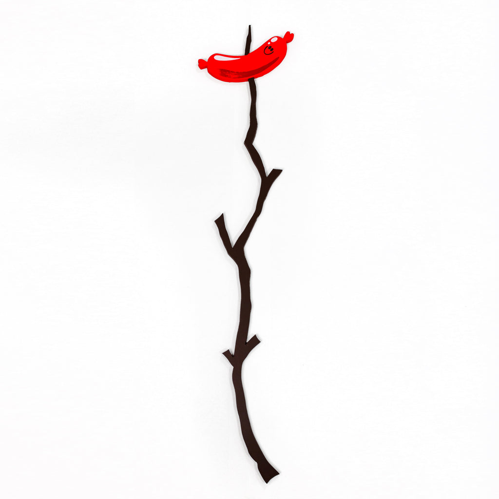 Campfire Weenies Cut-Out Paintings