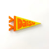Custom Wood Name Pennant (Available in 2 sizes!)