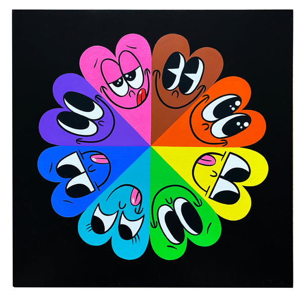 Love Wheel Painting #1
