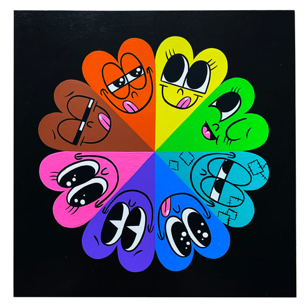Love Wheel Painting #2
