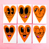 Limited Edition 5" x 7" Heart Paintings