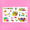 Classic & Authentic Sticker Set of 50