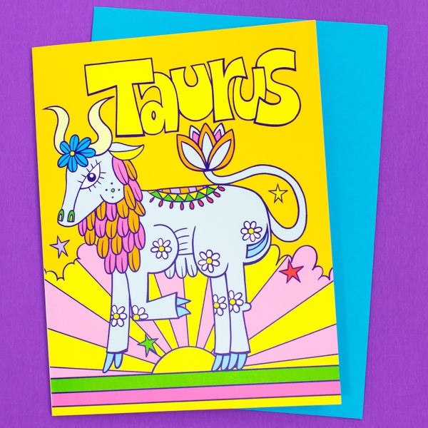 Zodiac Card: Taurus