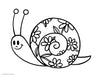 Snail Coloring Page - Free Downloadable PDF