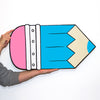 Stubby Pencil Cut-Out Painting (Available in 8 colors!)