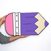 Stubby Pencil Cut-Out Painting (Available in 8 colors!)