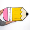 Stubby Pencil Cut-Out Painting (Available in 8 colors!)