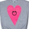 Hot Pink Heart Sweatshirt