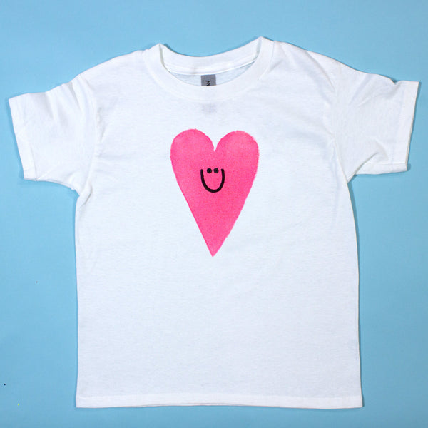 Hot Pink Heart T-Shirt