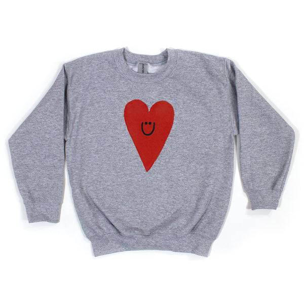 ADULT Heart Sweatshirt (Available in 5 colors!)