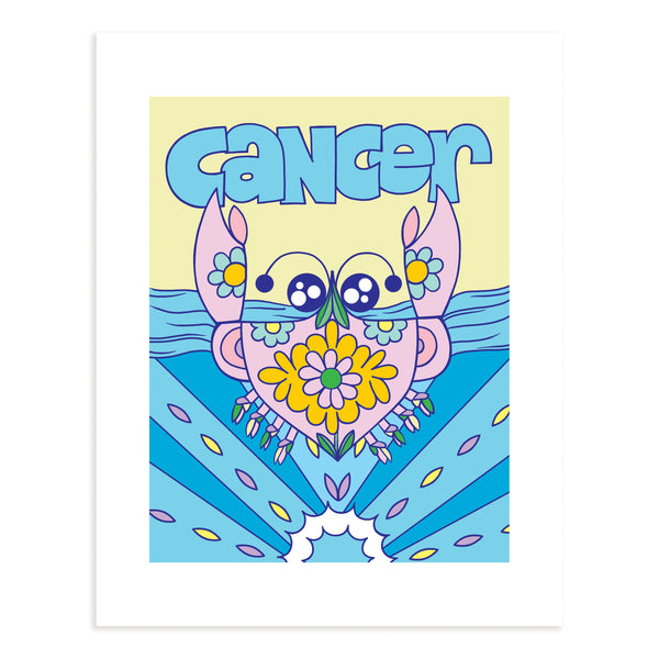 Zodiac Print: Cancer