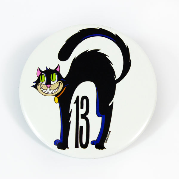 Scared Lucky Glow-in-the-Dark 3" Pin-Back Button