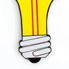 BRIGHT IDEA Light Bulb Cut-Out Painting